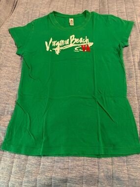 Virginia Beach Graphic Short Sleeve Tee - Green